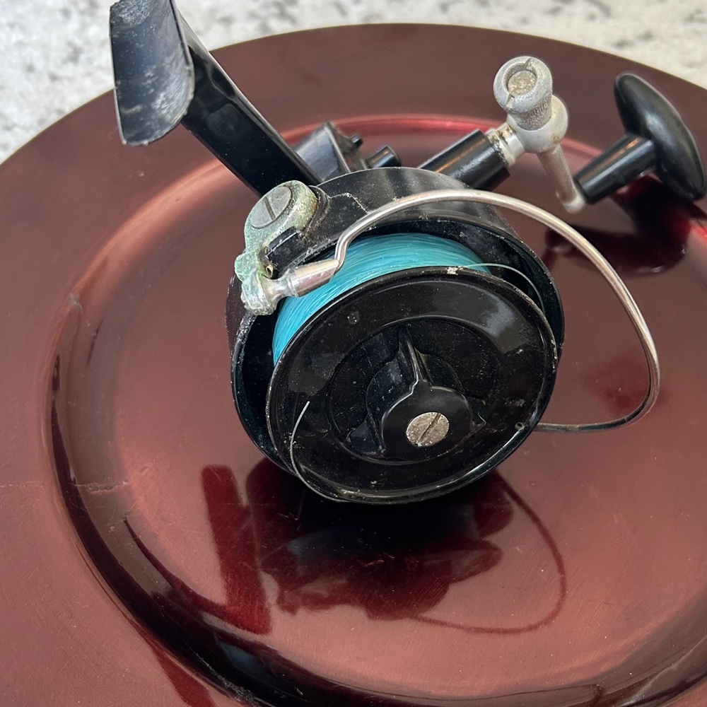 Vintage Garcia Mitchell 300 Fishing Reel with Blue Line